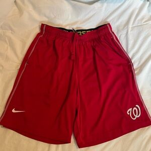 NIKE WASHINGTON NATIONALS MENS SHORTS SIZE LARGE SKU 29